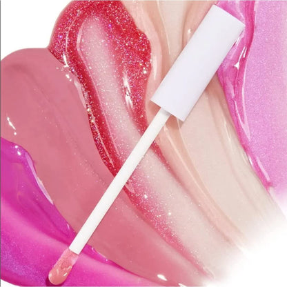 , Mega Slicks Lip Gloss, Lucidalabbra Extra-Lucido Dalla Texture Leggera E Brillante, per Un Look Sano, Morbido E Pieno Delle Tue Labbra, Idea Regalo per San Valentino, Crystal Clear