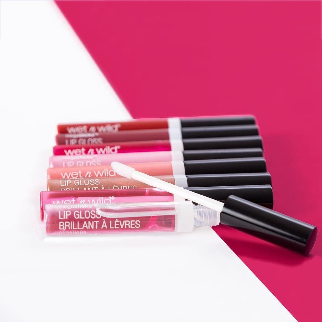 , Mega Slicks Lip Gloss, Lucidalabbra Extra-Lucido Dalla Texture Leggera E Brillante, per Un Look Sano, Morbido E Pieno Delle Tue Labbra, Idea Regalo per San Valentino, Crystal Clear
